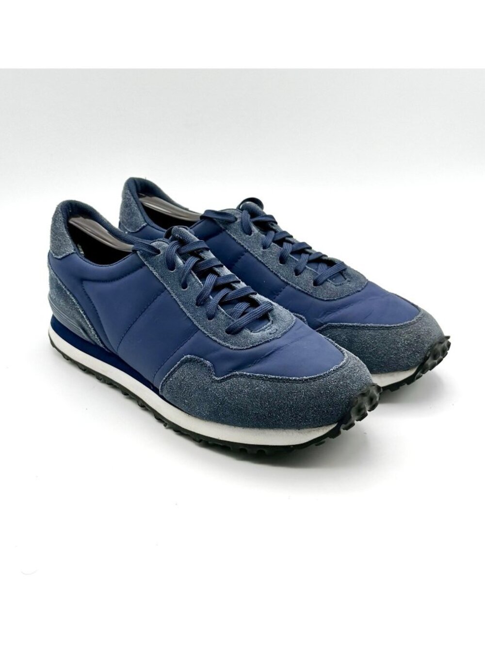 Greats Brooklyn Rosen Navy Suede Sneakers Vibram Sole Men's Size 9.5